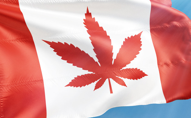 Легализация в Канаде Флаг Канады