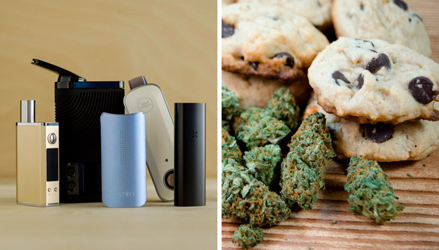 Наиболее безопасные способы использования марихуаны Вапорайзер и печенье с коноплей